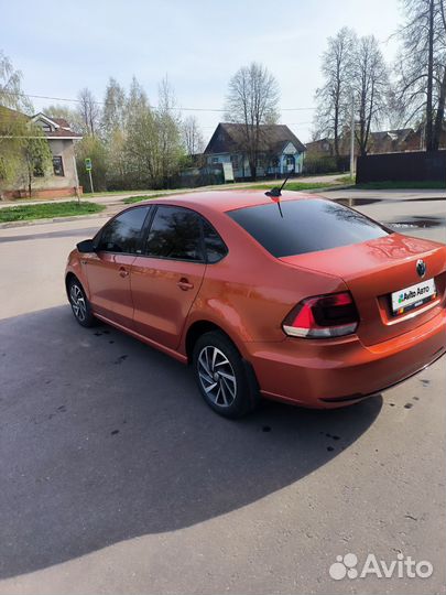 Volkswagen Polo 1.6 AT, 2017, 105 000 км