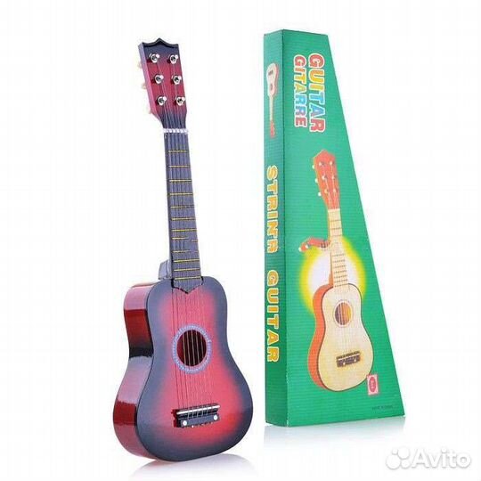 Гитара детская для дошкольников новая
