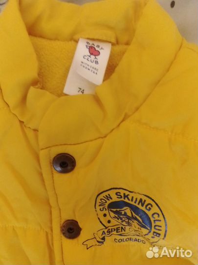 Куртка H&M, жилет CA, комбез Lassie