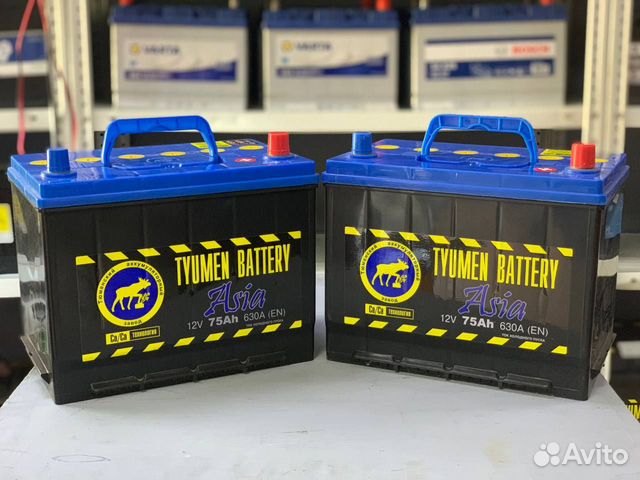 Аккумулятор 75 Ач borg Asia Турция D26L обратка
