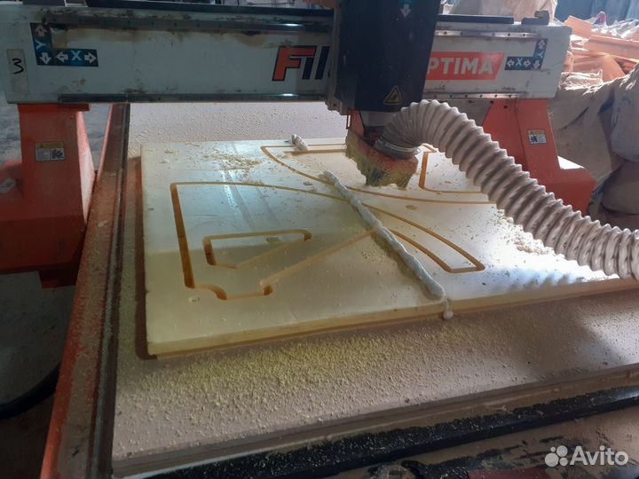 Фрезерная резка на станке чпу