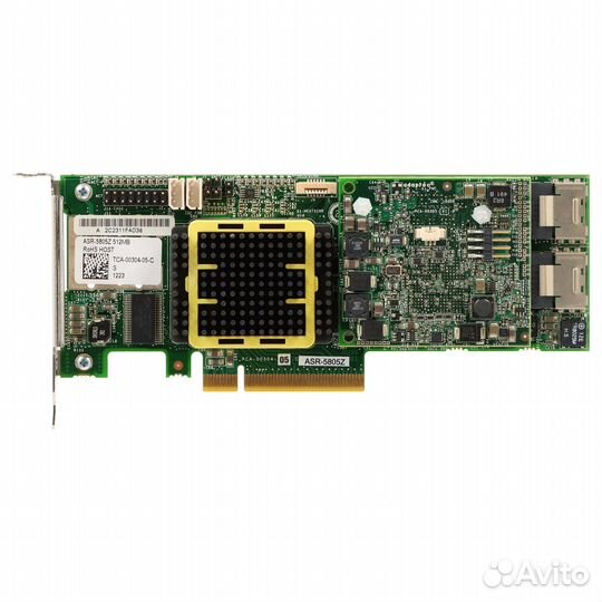 Raid, Adaptec, ASR-5805z, 3Gb/s, 512Mb Cache, PCi, 8i, Ref