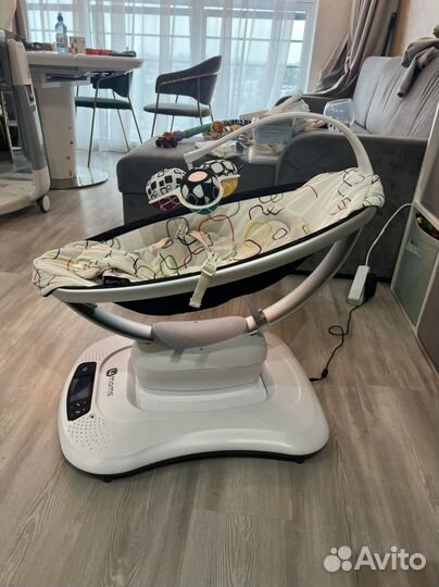 4Moms MamaRoo 4.0 качели электронные, Мультиплюш
