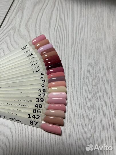 Гель лаки для маникюра набор