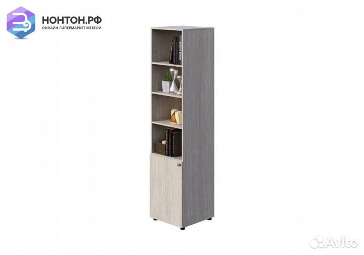 Стеллаж Мийа-3А ясень шимо светлый