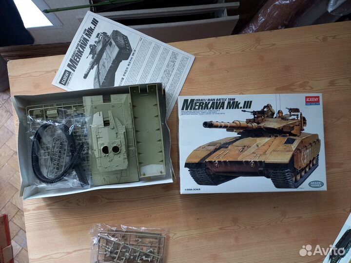 Модели танков, фигурки 1/35 Academy, Italeri и др