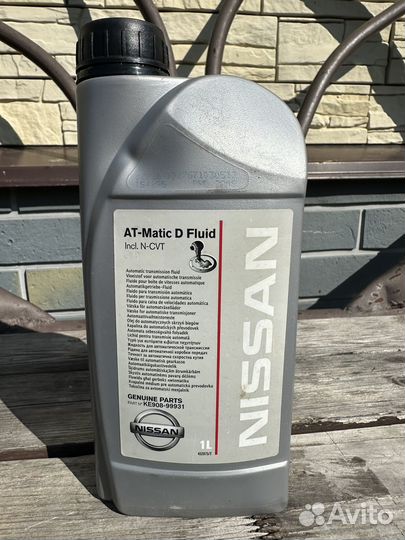 Масло в АКПП nissan