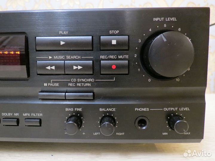 Кассетная дека Denon DRS-640. Отличное состояние