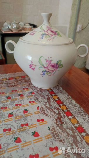 Супница фарфор СССР
