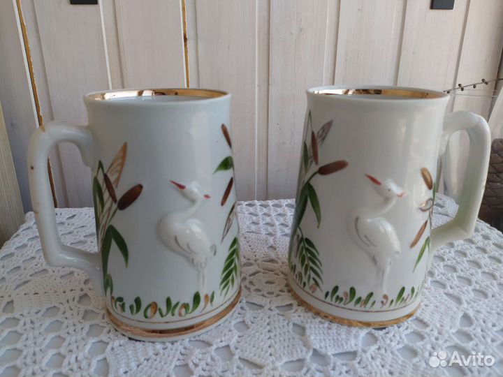 Чайная пара большая Мальва Барановка