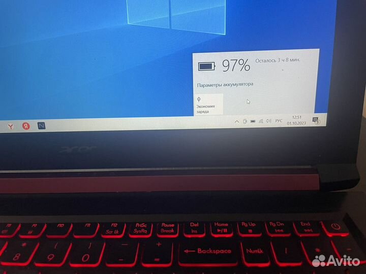 Игровой ноутбук Acer Nitro 5 GTX1050/i5 8300H