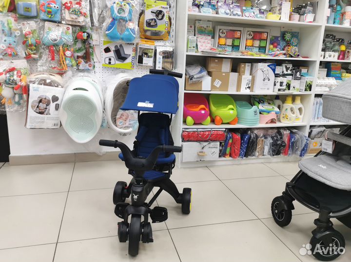 Складной велосипед Doona Liki Trike S3, Royal Blue