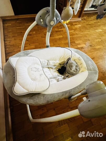 Детские электронные качели для новорожденных