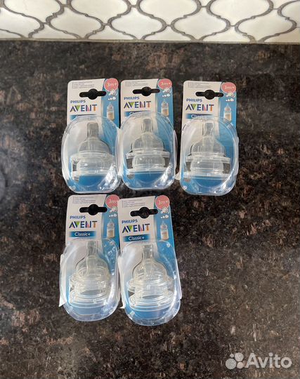 Соски для бутылочек avent 3