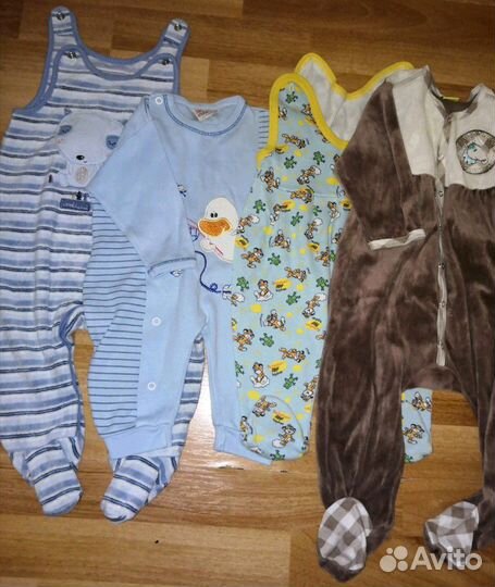 Пакет вещей от 0 до 6 мес