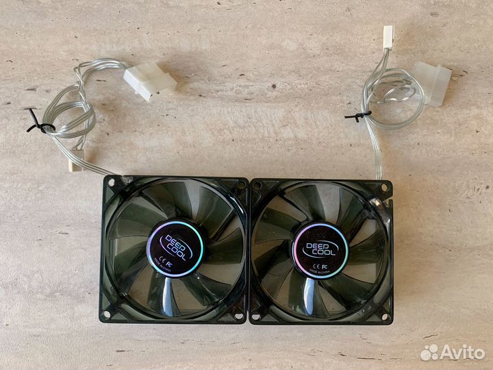 Вентиляторы Deepcool wind blade 80x80x25mm Blue