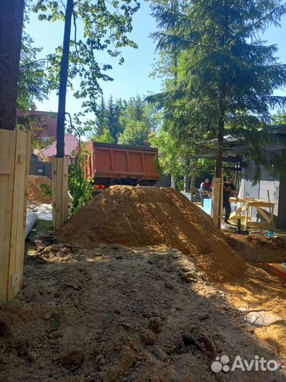 Доставки песка щебень чернозом