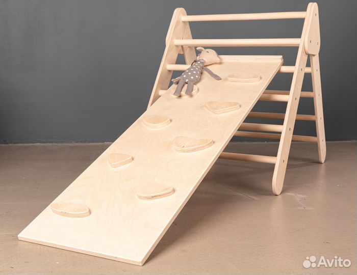 Треугольник Пиклера + горка / лесенка, тренажер