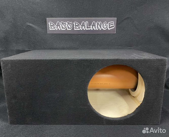 Короб для сабвуфера 12 на трубе