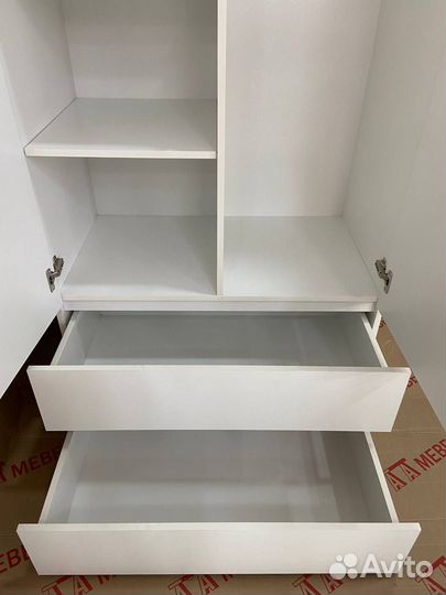 Шкаф белый распашной, аналог IKеа