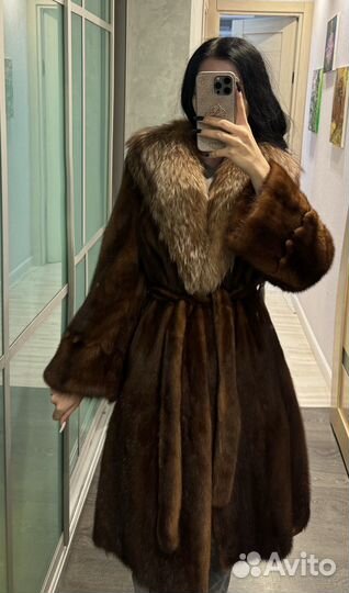 Шуба норка лиса 