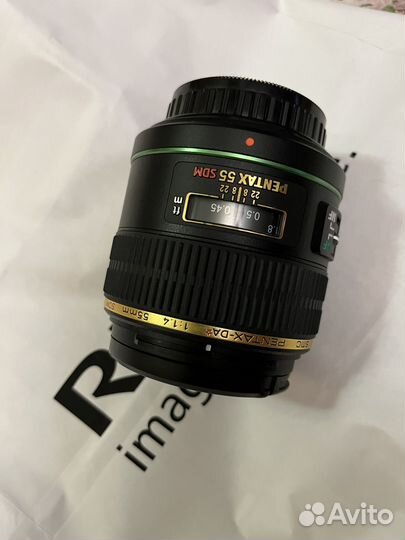 Объектив SMC pentax DA* 55 mm f/1.4 SDM