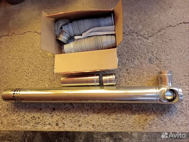 Дымоход коаксиальный для настенных котлов