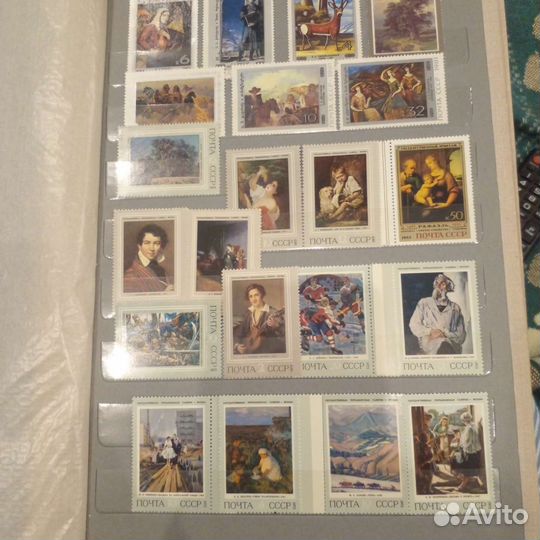 Альбом с марками СССР