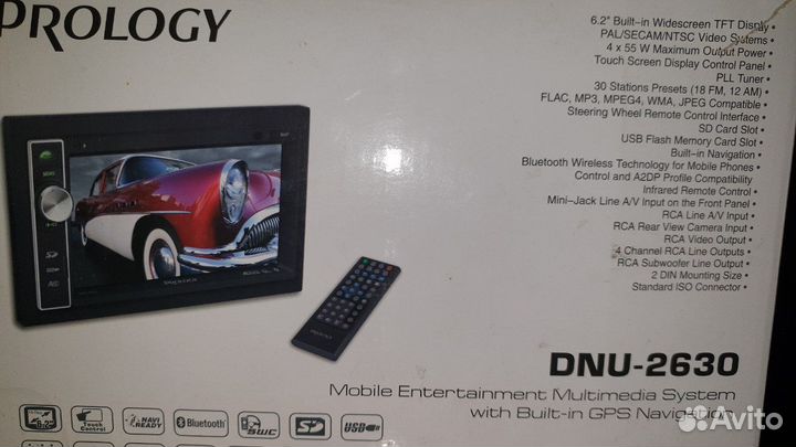 Автомагнитола prology DNU-2630