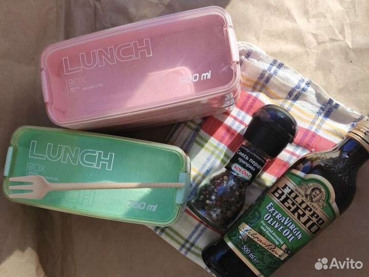 Контейнер для еды ланч бокс