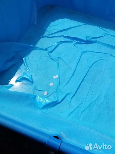 Каркасный бассейн прямоугольный бу