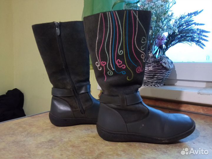 Теплые штаны на лямках