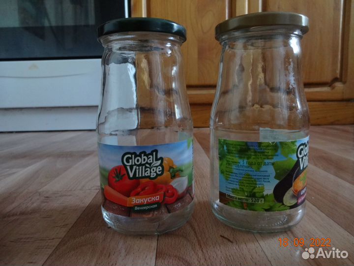 Банки стеклянные для консервирования 3 л, 0,7 л