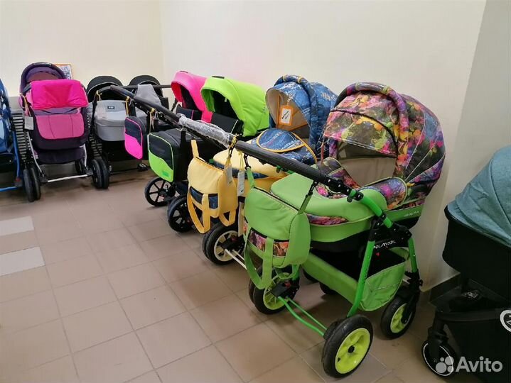 Коляски 2в1, 3в1, трансформеры