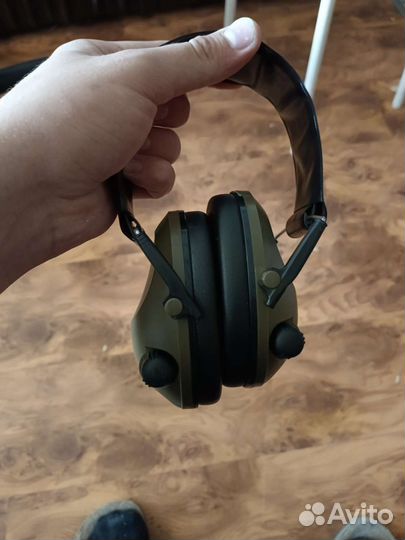 Тактические активные наушники