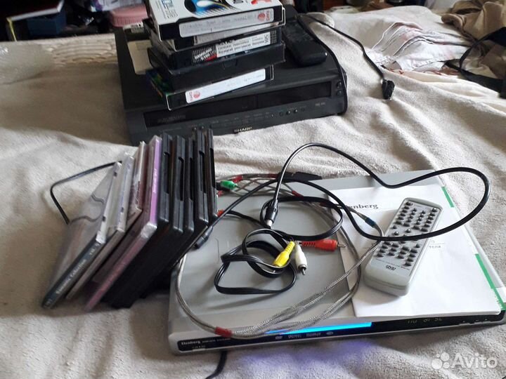 Видеомагнитофон и DVD