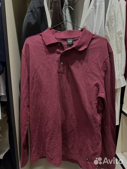 Boss рубашка-поло Pittman