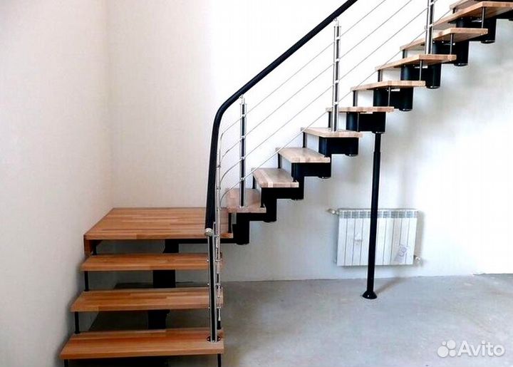 Лестницы с поворотом