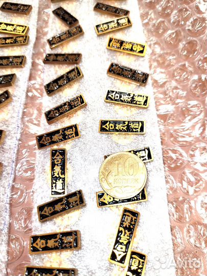 Значок айкидо на пиджак