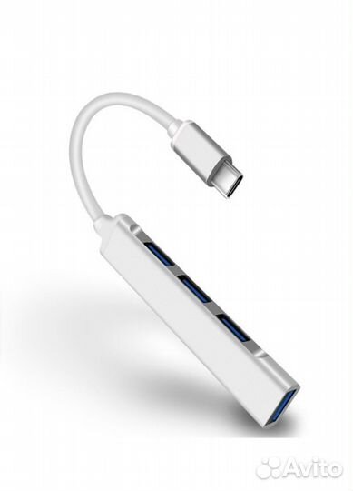 Usb хаб 3.0 разветвитель для macbook ноутбук