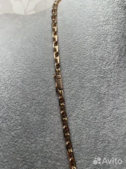 Золотая цепь якорь 70гр на заказ