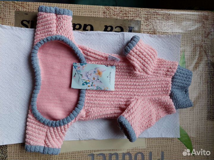 Вязаный свитер для питомца