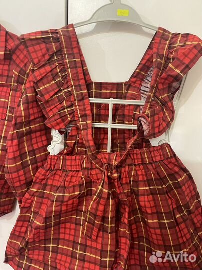 Рубашка и сарафан для погодок