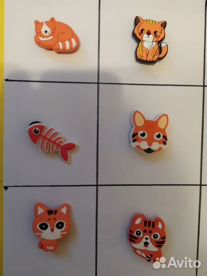 Наборы джиббитсов для crocs