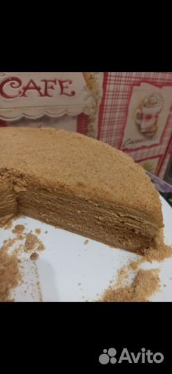 Домашний торт медовик