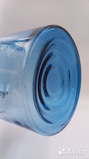 Бутылка четверть старинная синяя - царская россия