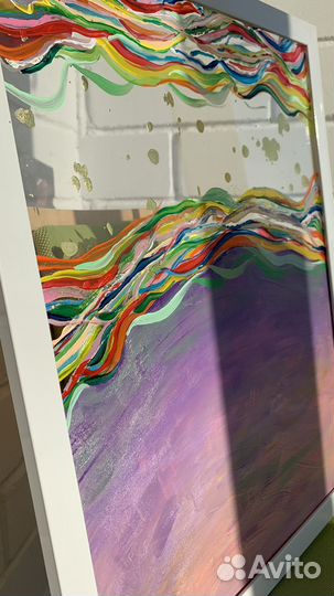 Две картины на стекле 30х40