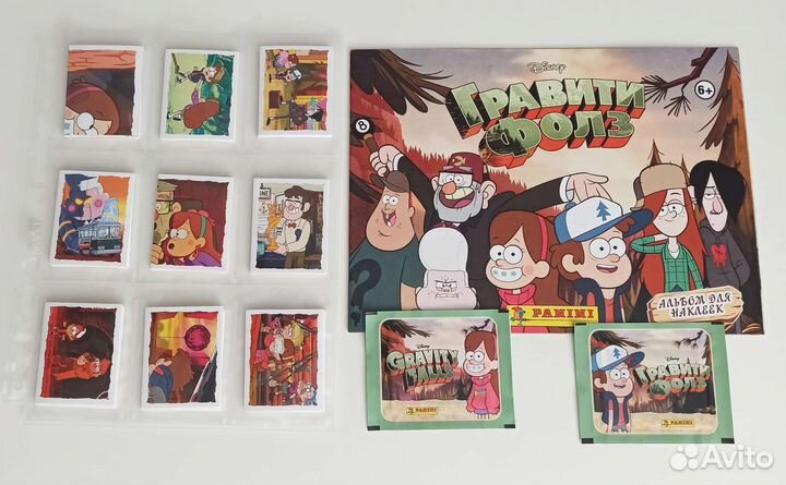 Panini Gravity Falls - Альбом и полный сет наклеек