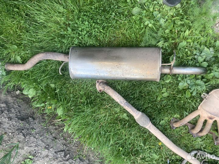 Резонатор и глушитель ваз granta