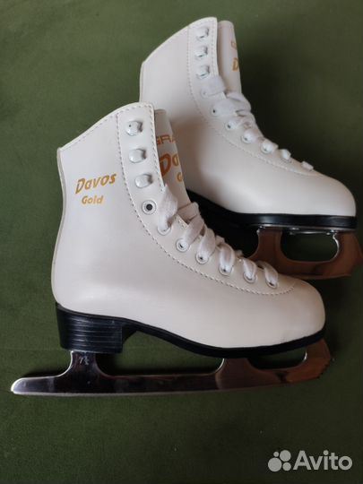 Коньки детские Graf Davos Gold, 29 размер